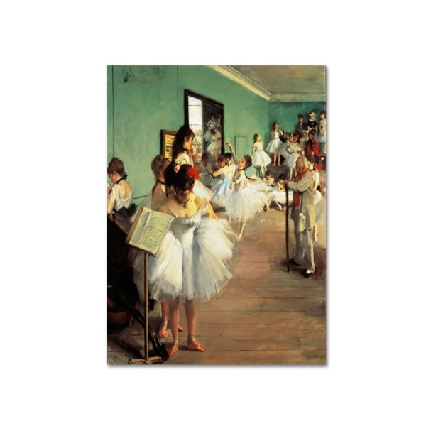 Trademark Fine Art Edgar Degas 'Dance Examination 1873-74' Canvas Art ...